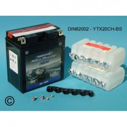 Motorradbatterie 82002/YTX20CH-BS